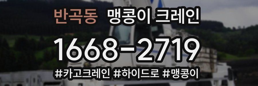 반곡동 맹콩이 크레인