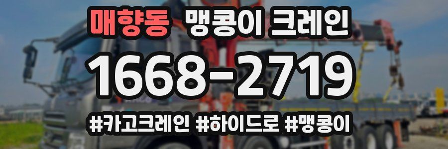 매향동 맹콩이 크레인