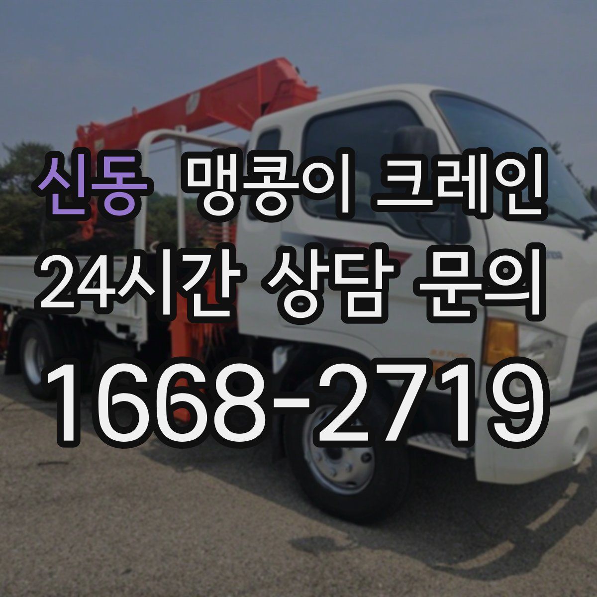 신동 맹콩이 크레인