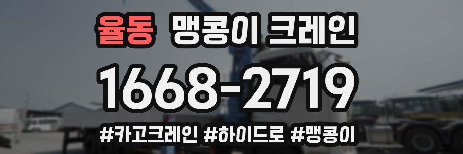 율동 맹콩이 크레인