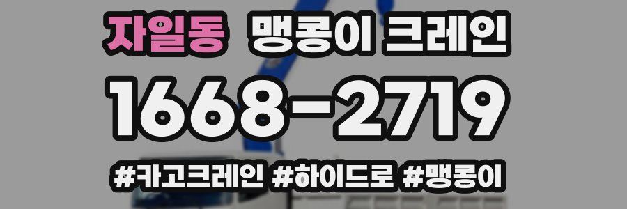 자일동 맹콩이 크레인