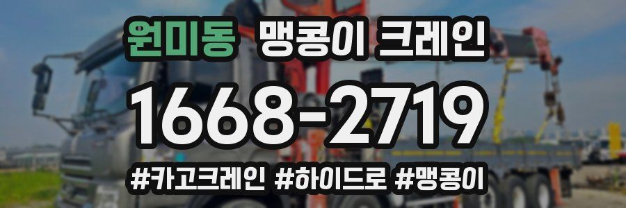 원미동 맹콩이 크레인