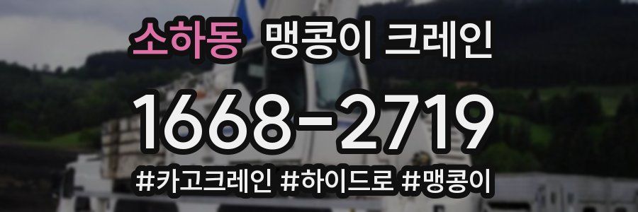 소하동 맹콩이 크레인