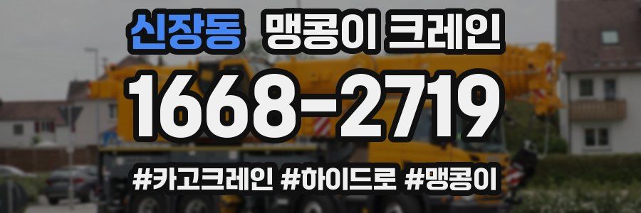 신장동 맹콩이 크레인