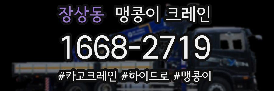 장상동 맹콩이 크레인