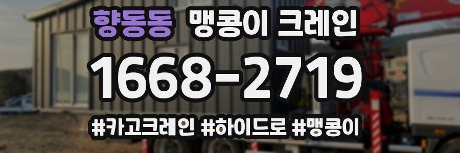 향동동 맹콩이 크레인