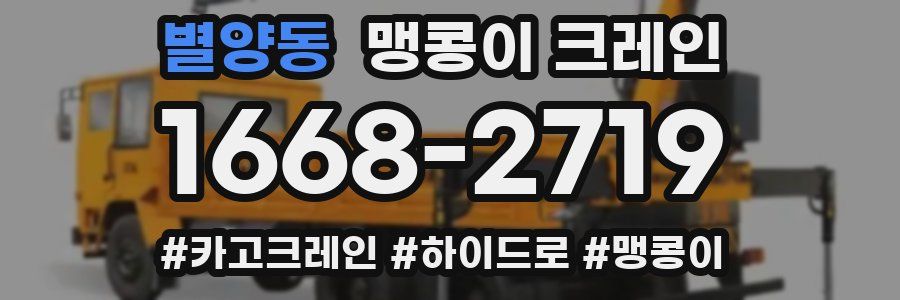 별양동 맹콩이 크레인