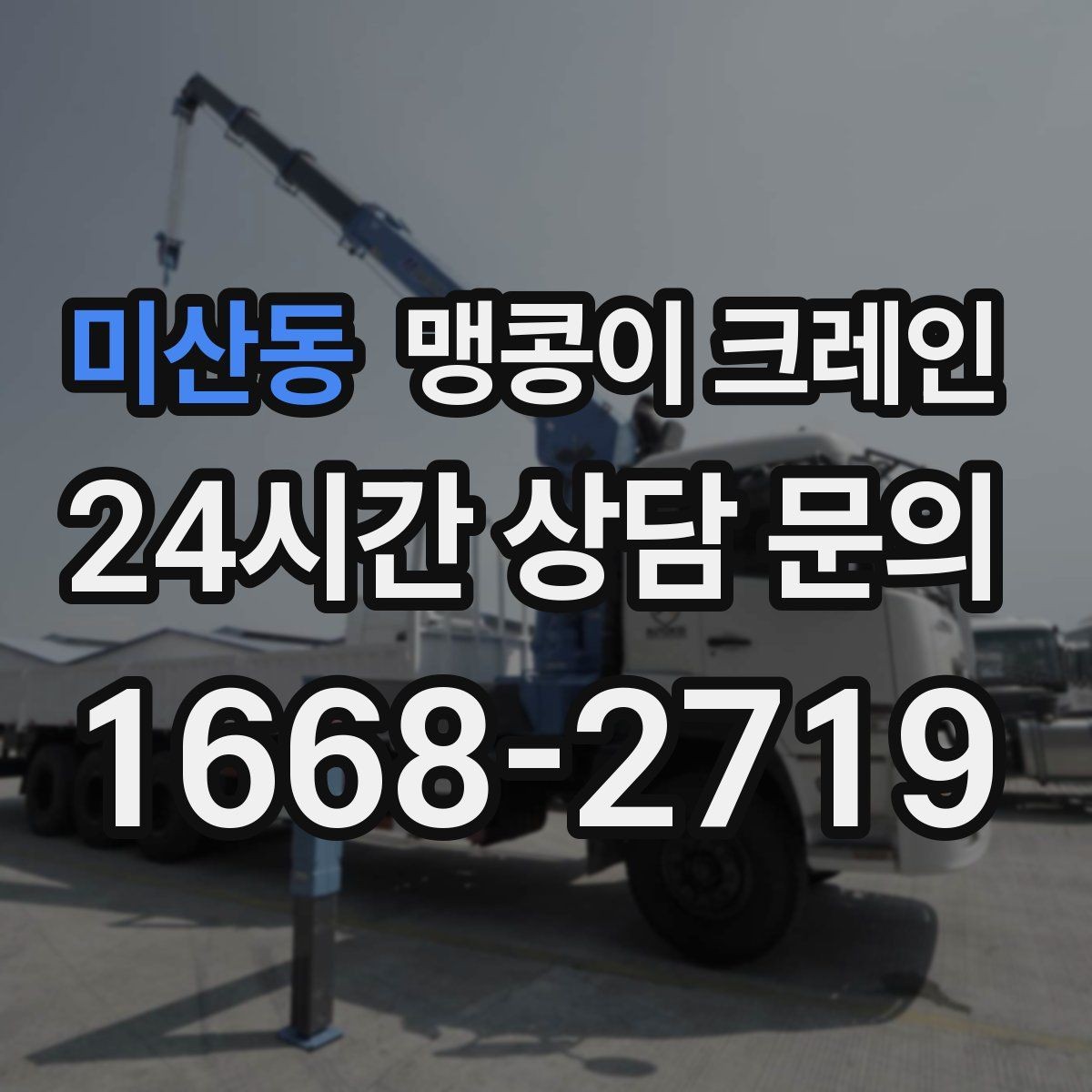 미산동 맹콩이 크레인 카고 크레인과 어떤 점이 다른가요