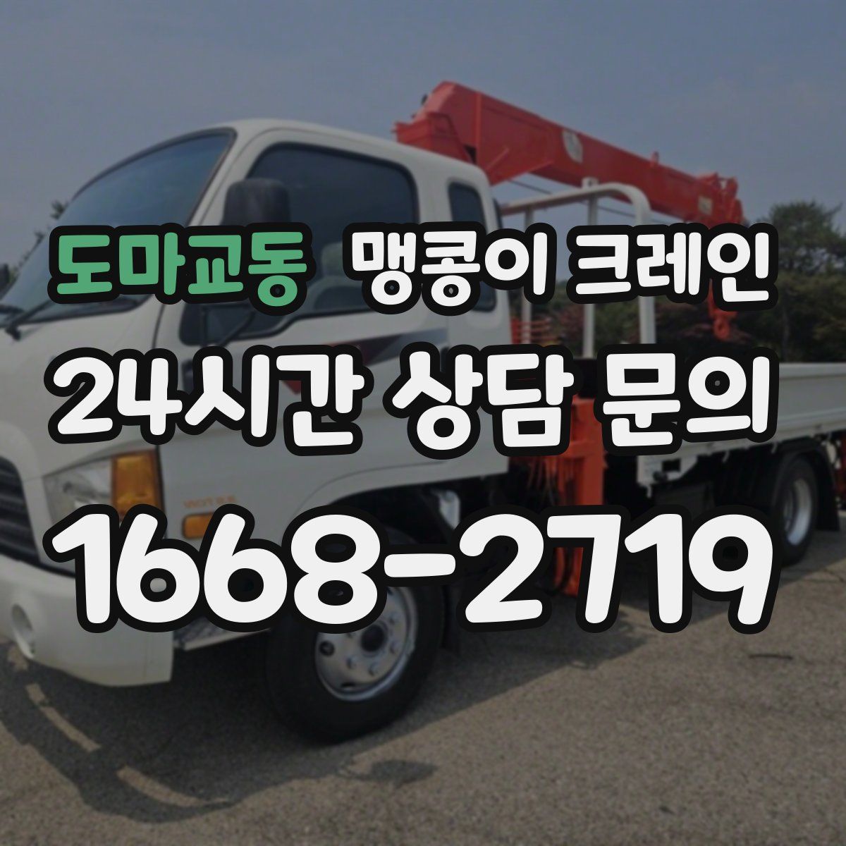 도마교동 맹콩이 크레인
