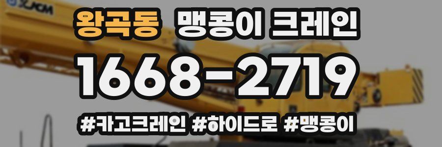 왕곡동 맹콩이 크레인