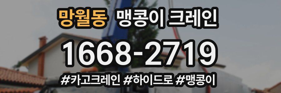 망월동 맹콩이 크레인