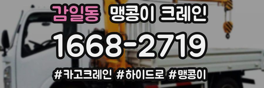 감일동 맹콩이 크레인