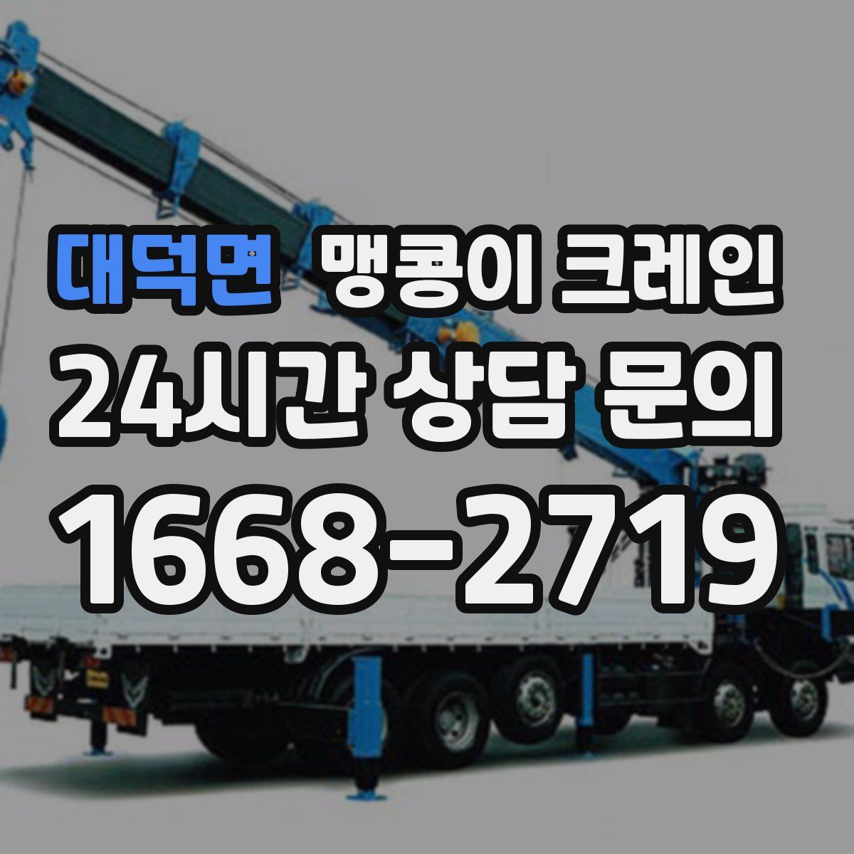 대덕면 맹콩이 크레인