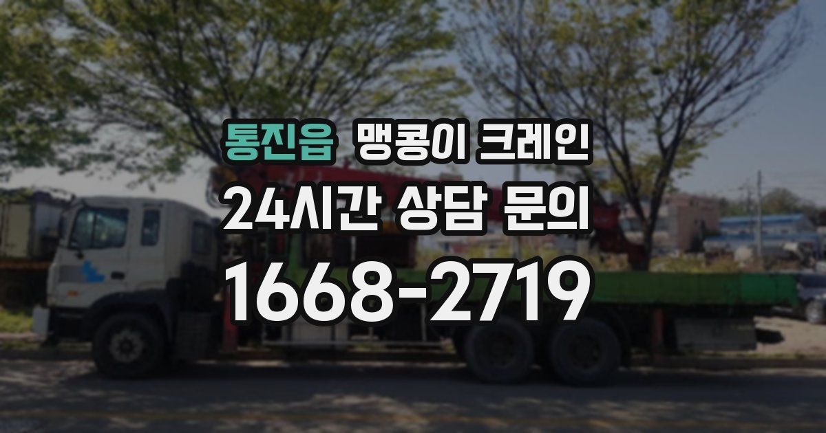 통진읍 맹콩이 크레인