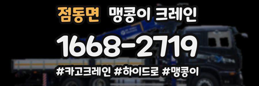 점동면 맹콩이 크레인