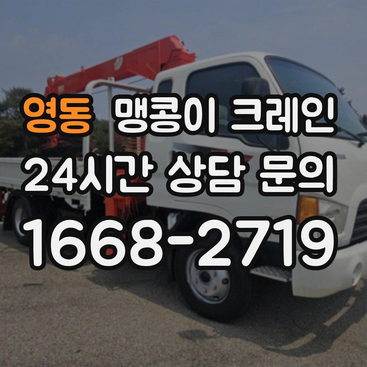영동 맹콩이 크레인