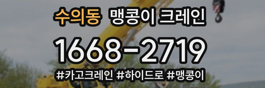 수의동 맹콩이 크레인