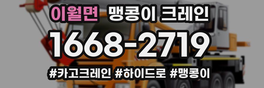 이월면 맹콩이 크레인