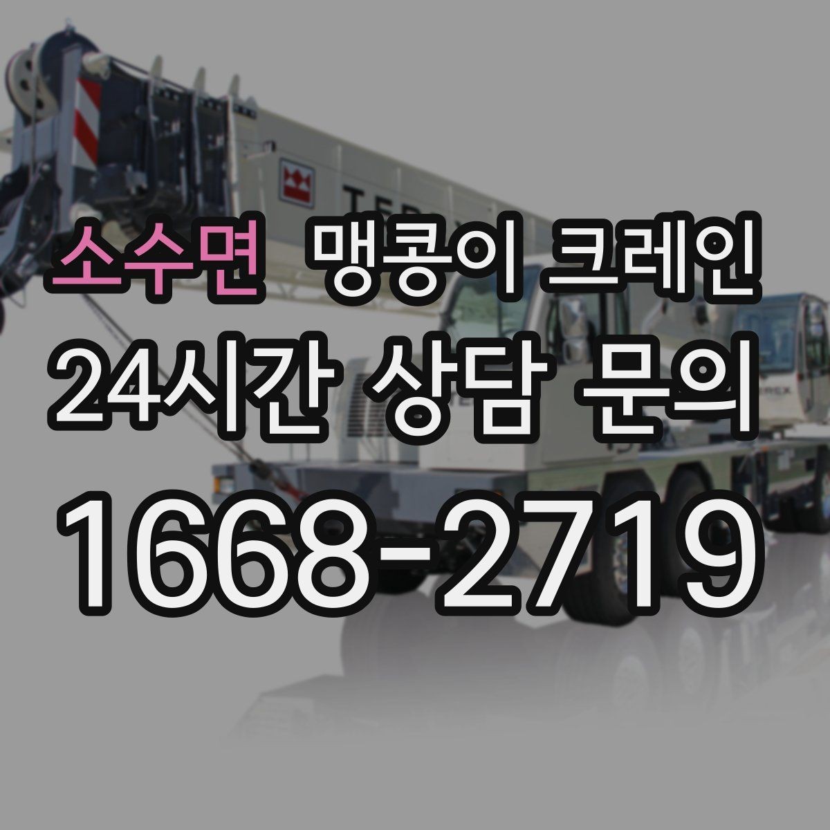 소수면 맹콩이 크레인 상담 전에 확인하면 좋은 질문 리스트