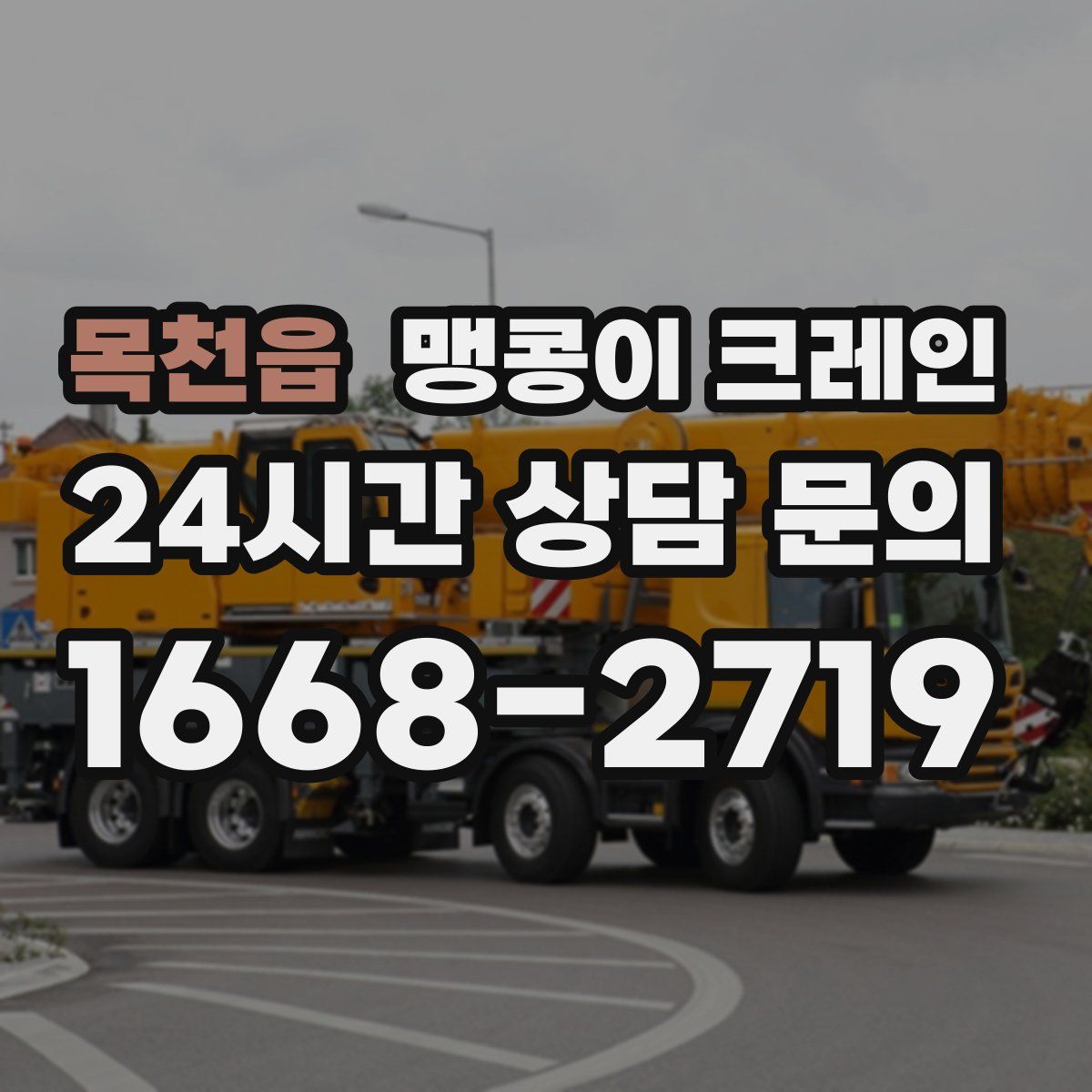 목천읍 맹콩이 크레인