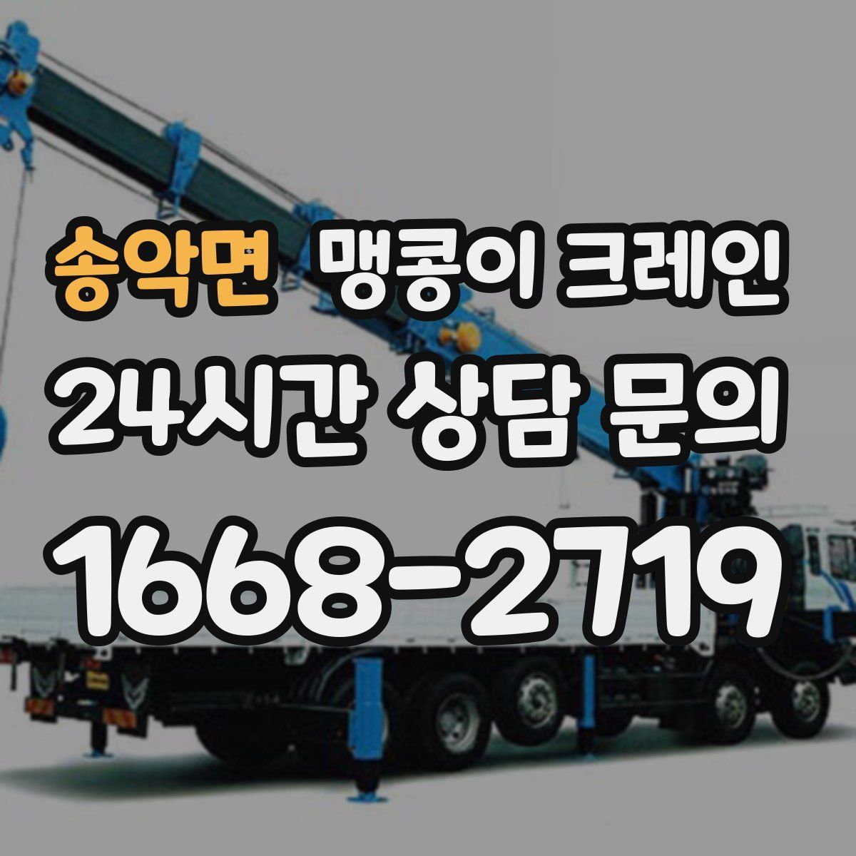 송악면 맹콩이 크레인