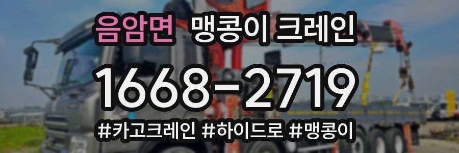 음암면 맹콩이 크레인