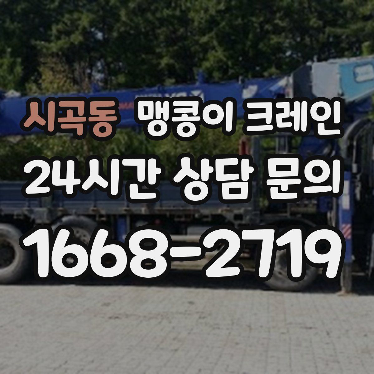 시곡동 맹콩이 크레인