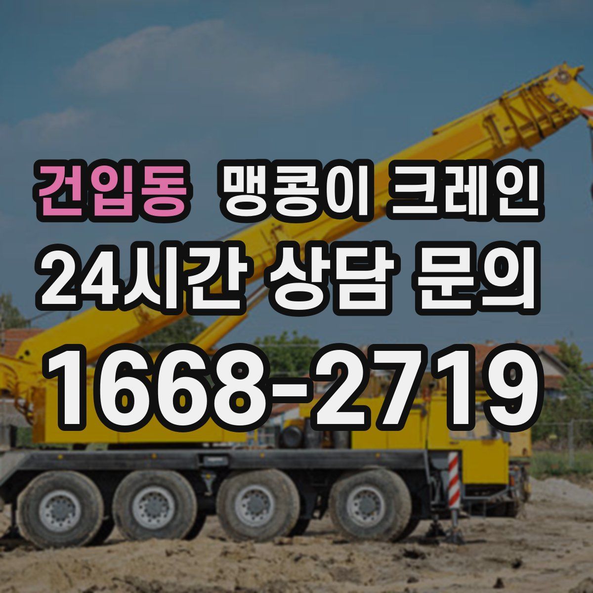 건입동 맹콩이 크레인