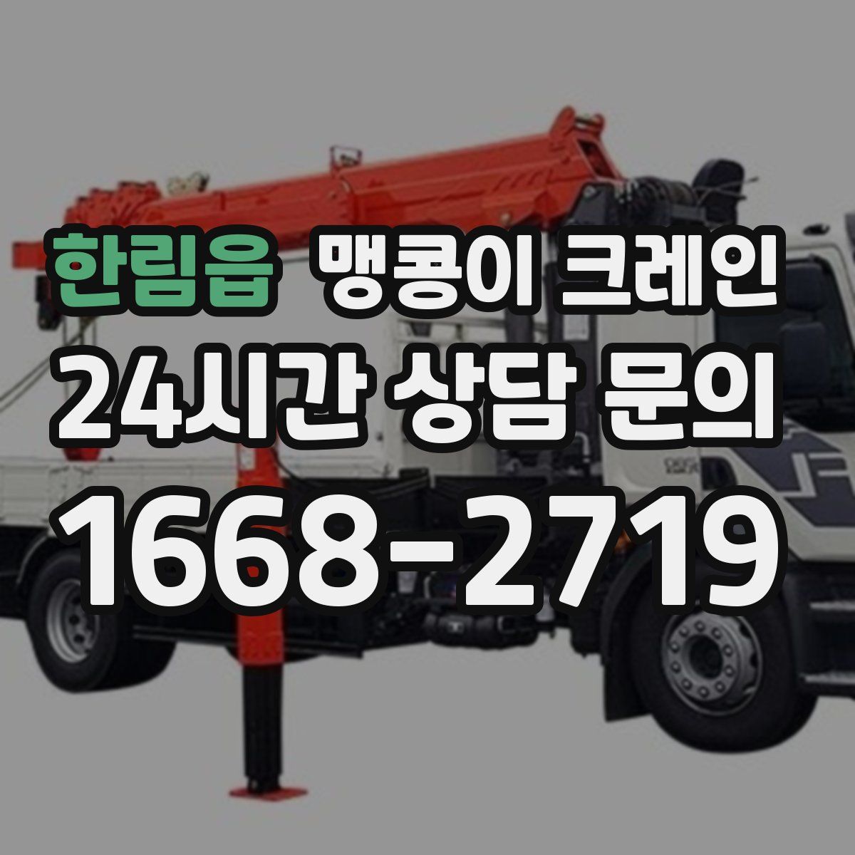 한림읍 맹콩이 크레인