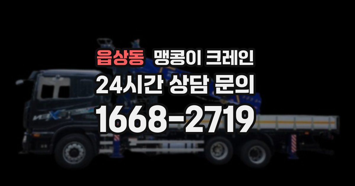 읍상동 맹콩이 크레인