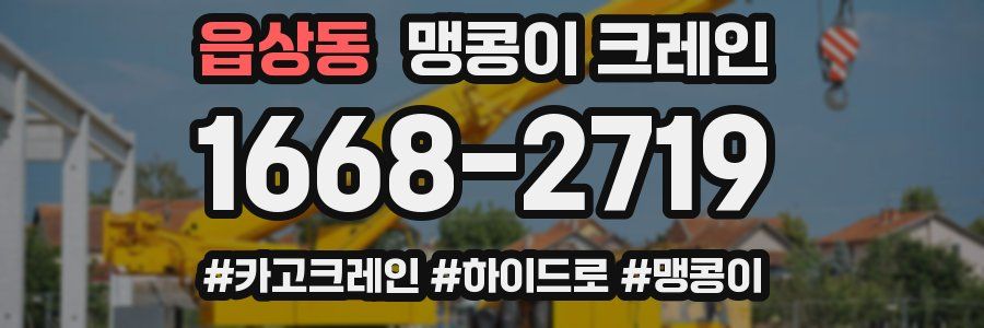 읍상동 맹콩이 크레인