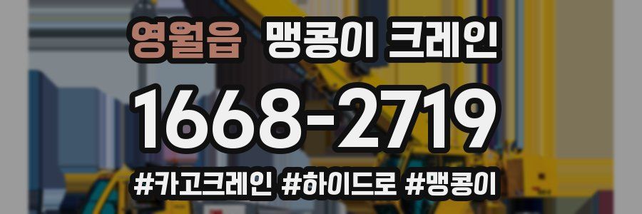 영월읍 맹콩이 크레인