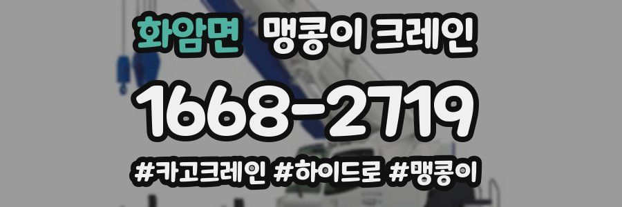 화암면 맹콩이 크레인