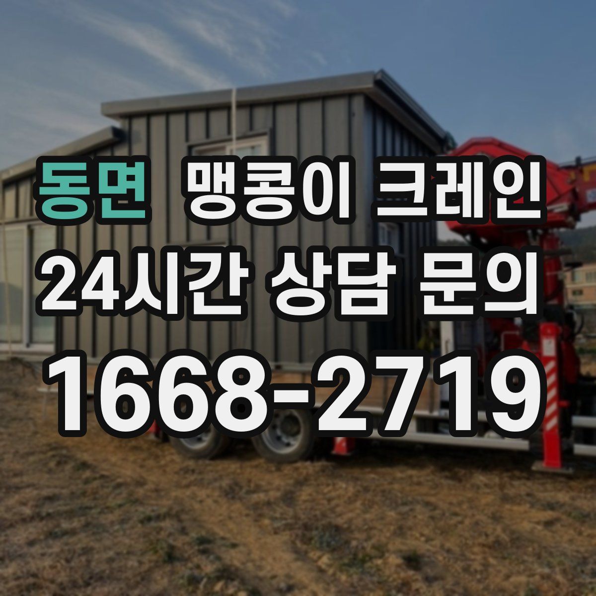 동면 맹콩이 크레인