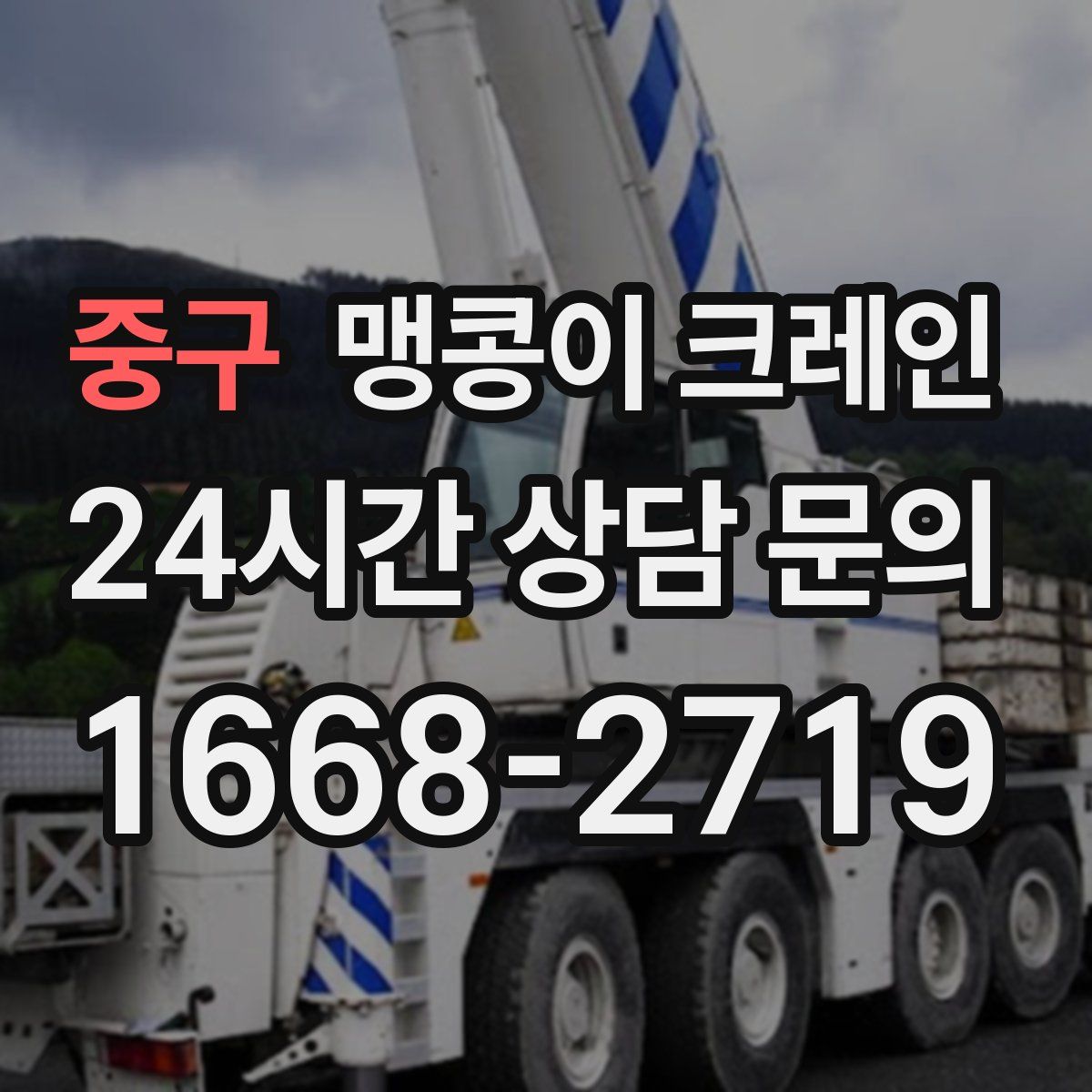 중구 맹콩이 크레인