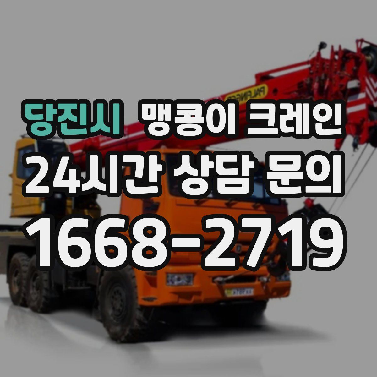 당진시 맹콩이 크레인