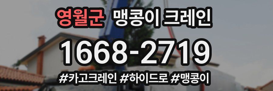 영월군 맹콩이 크레인