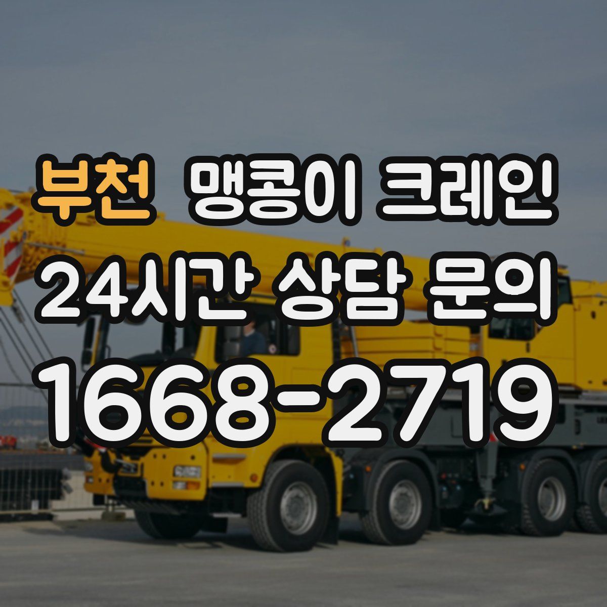 부천 맹콩이 크레인