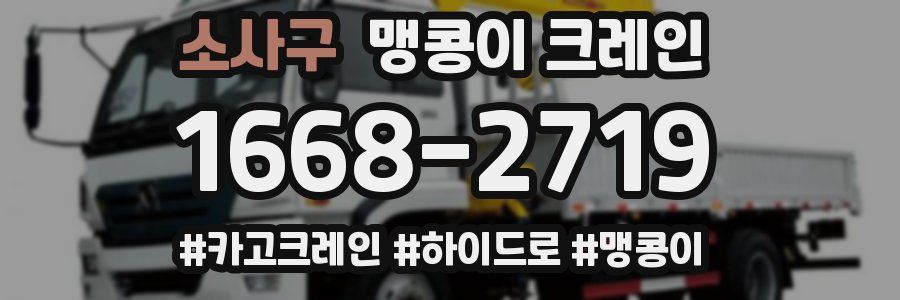 소사구 맹콩이 크레인