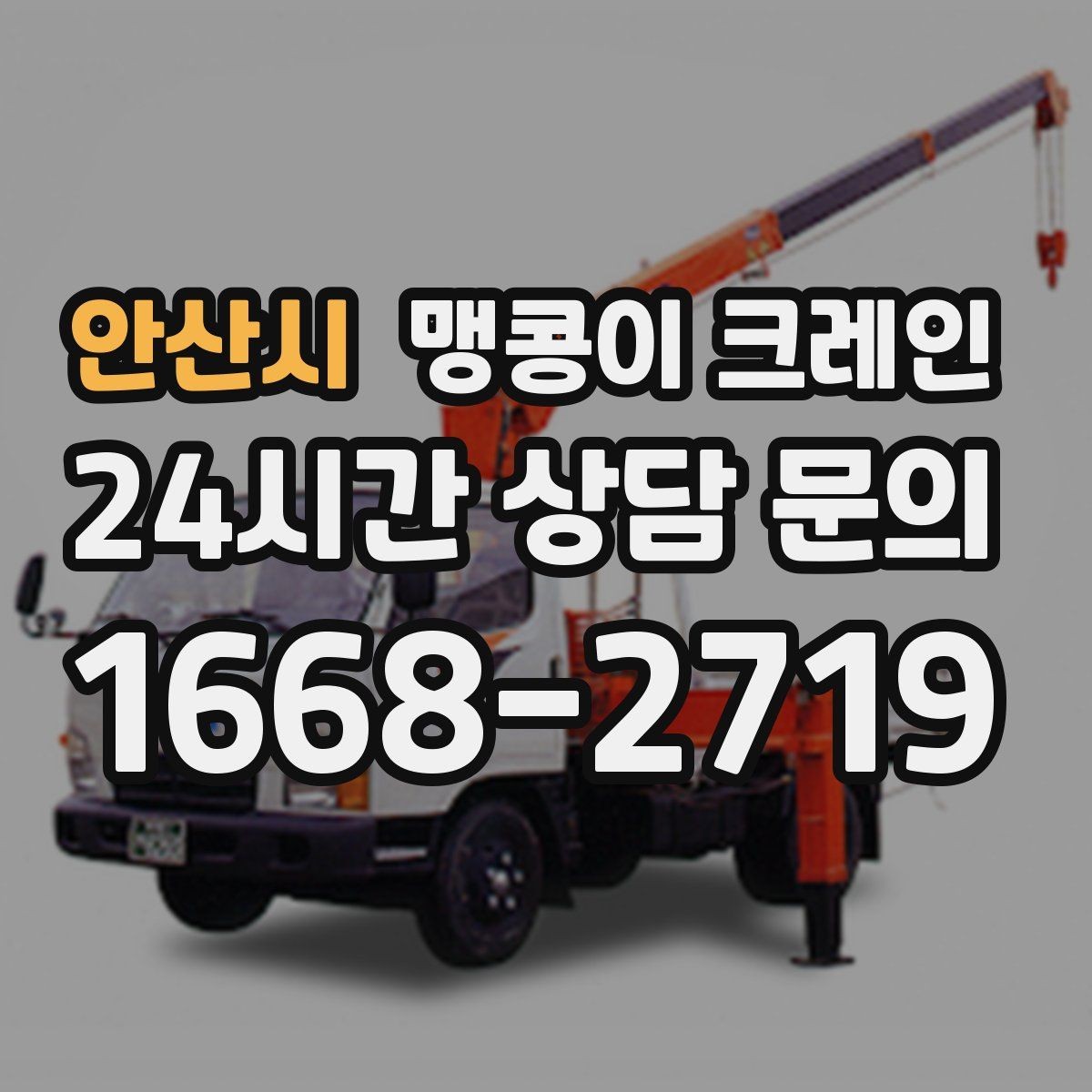 안산시 맹콩이 크레인 카고 크레인과 어떤 점이 다른가요