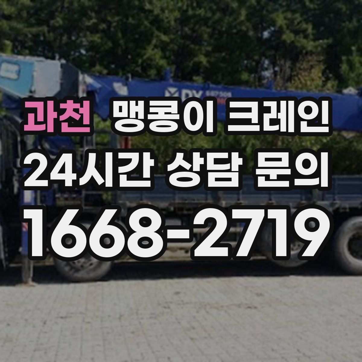 과천 맹콩이 크레인