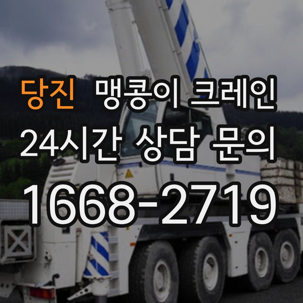 당진 맹콩이 크레인