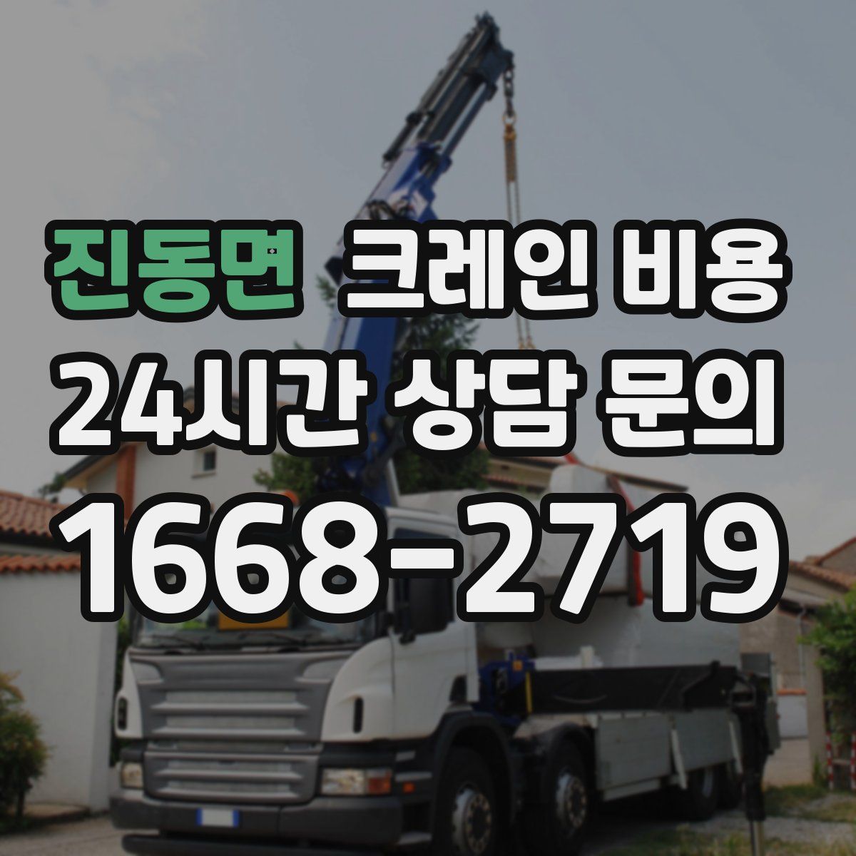 진동면 크레인 비용
