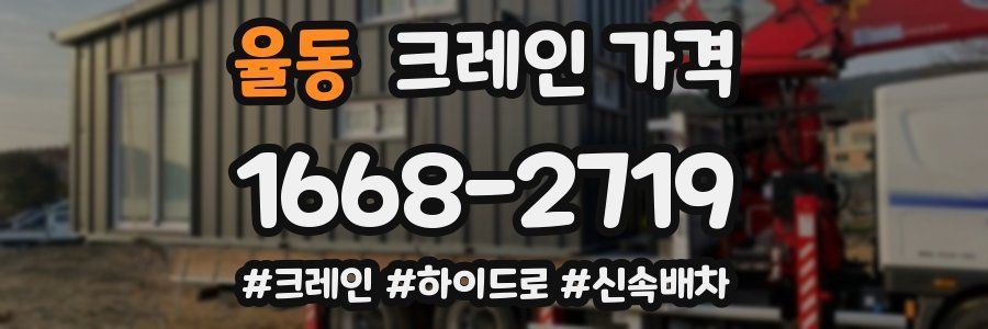 율동 크레인 가격