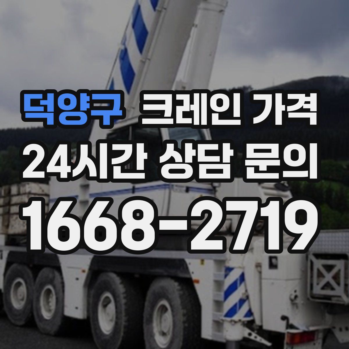 덕양구 크레인 가격