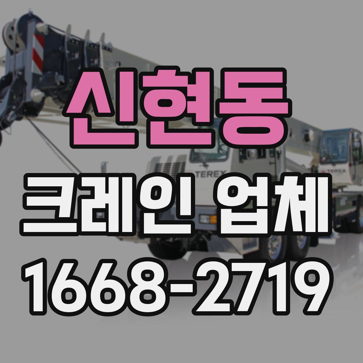 신현동 크레인 업체