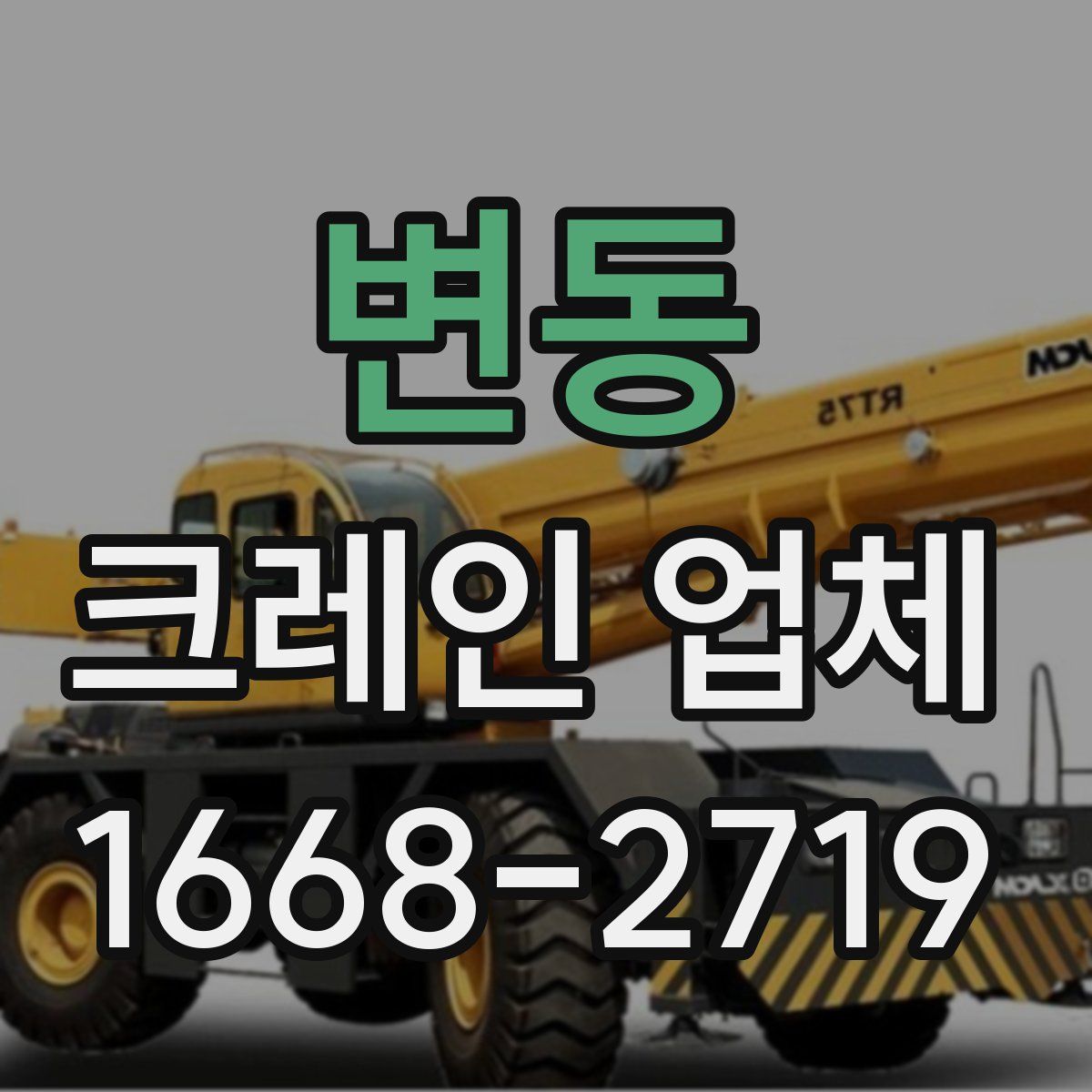 변동 크레인 업체