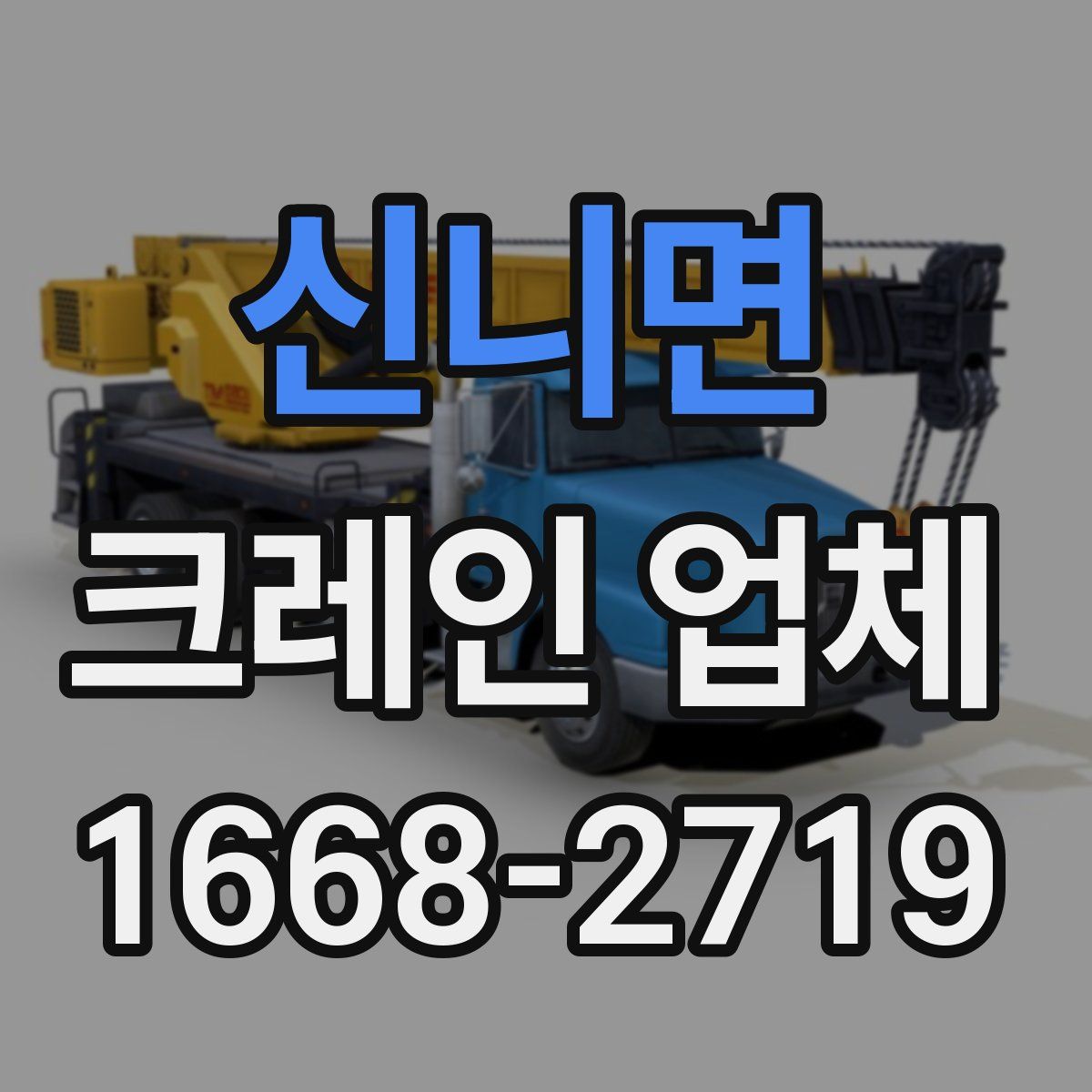 신니면 크레인 업체