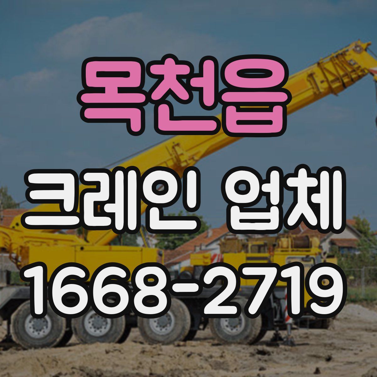 목천읍 크레인 업체