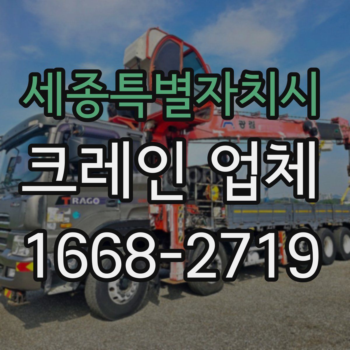 세종특별자치시 크레인 업체